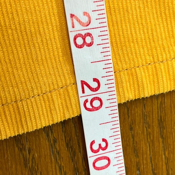 OUTERKNOWN New Corduroy Button Down Shirt Sz XXL Yellow NWT Casual Shacket - Picture 11 of 13